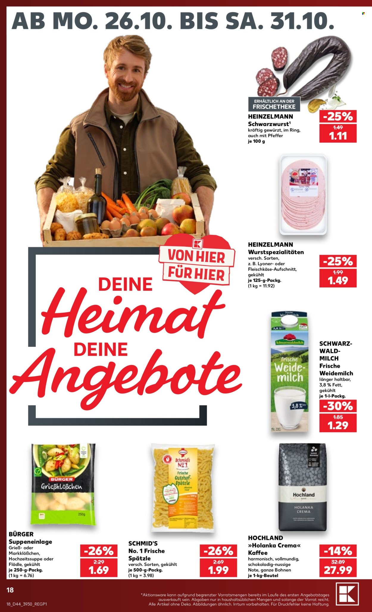 Kaufland Prospekte  - 26.10.2026 - 31.10.2026. Seite 18
