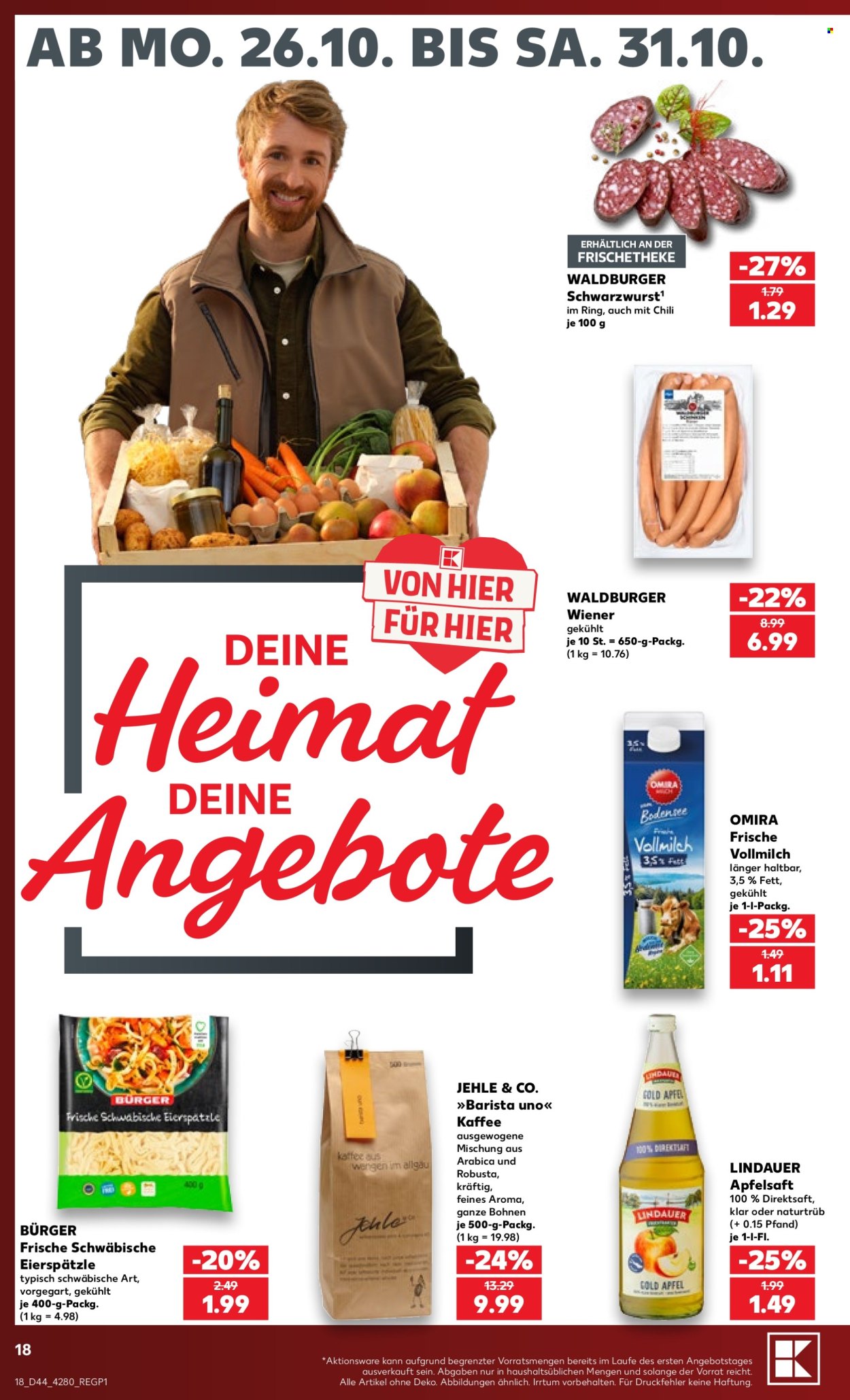 Kaufland Prospekte  - 26.10.2026 - 31.10.2026. Seite 18