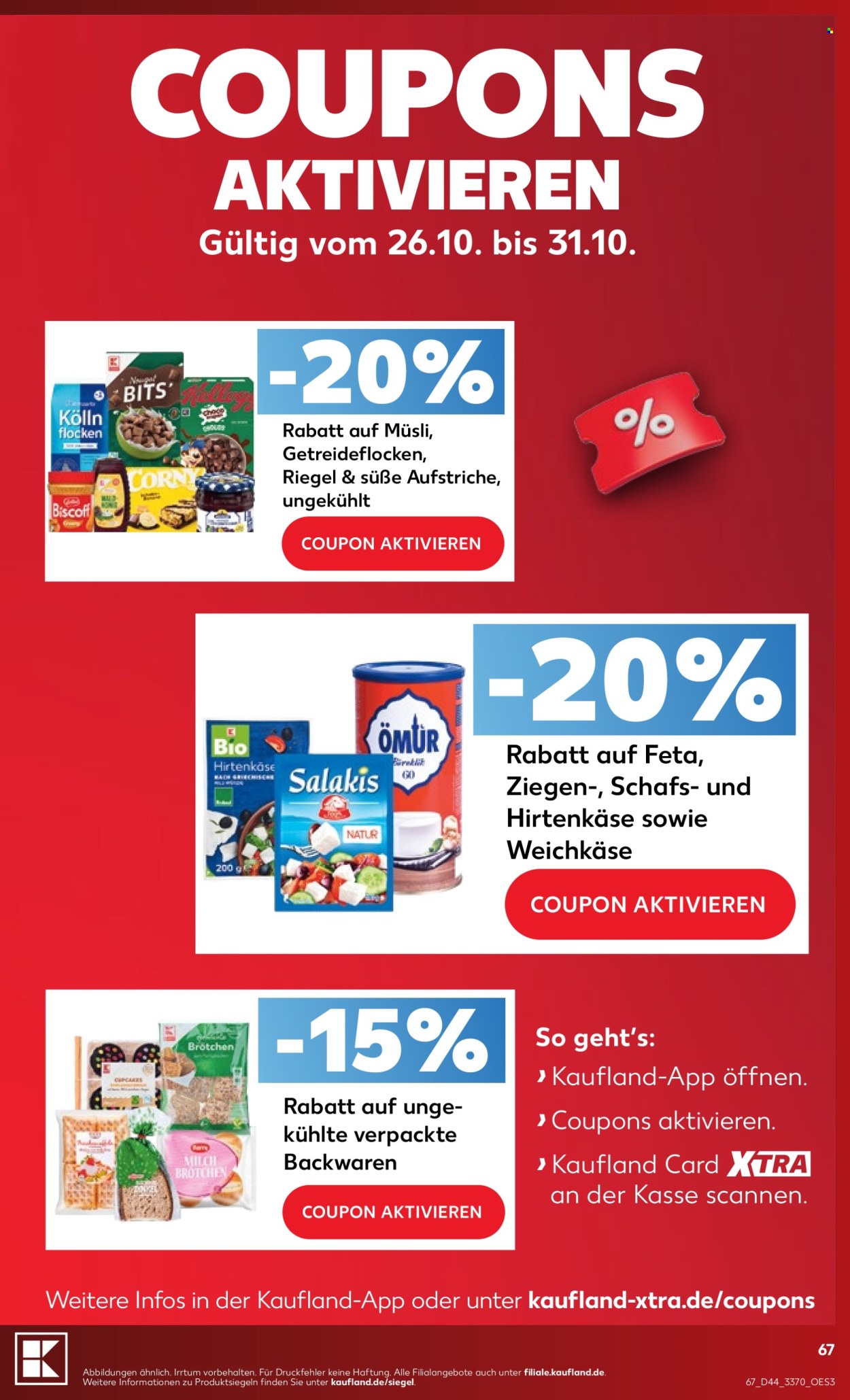 Kaufland Prospekte  - 26.10.2026 - 31.10.2026. Seite 67