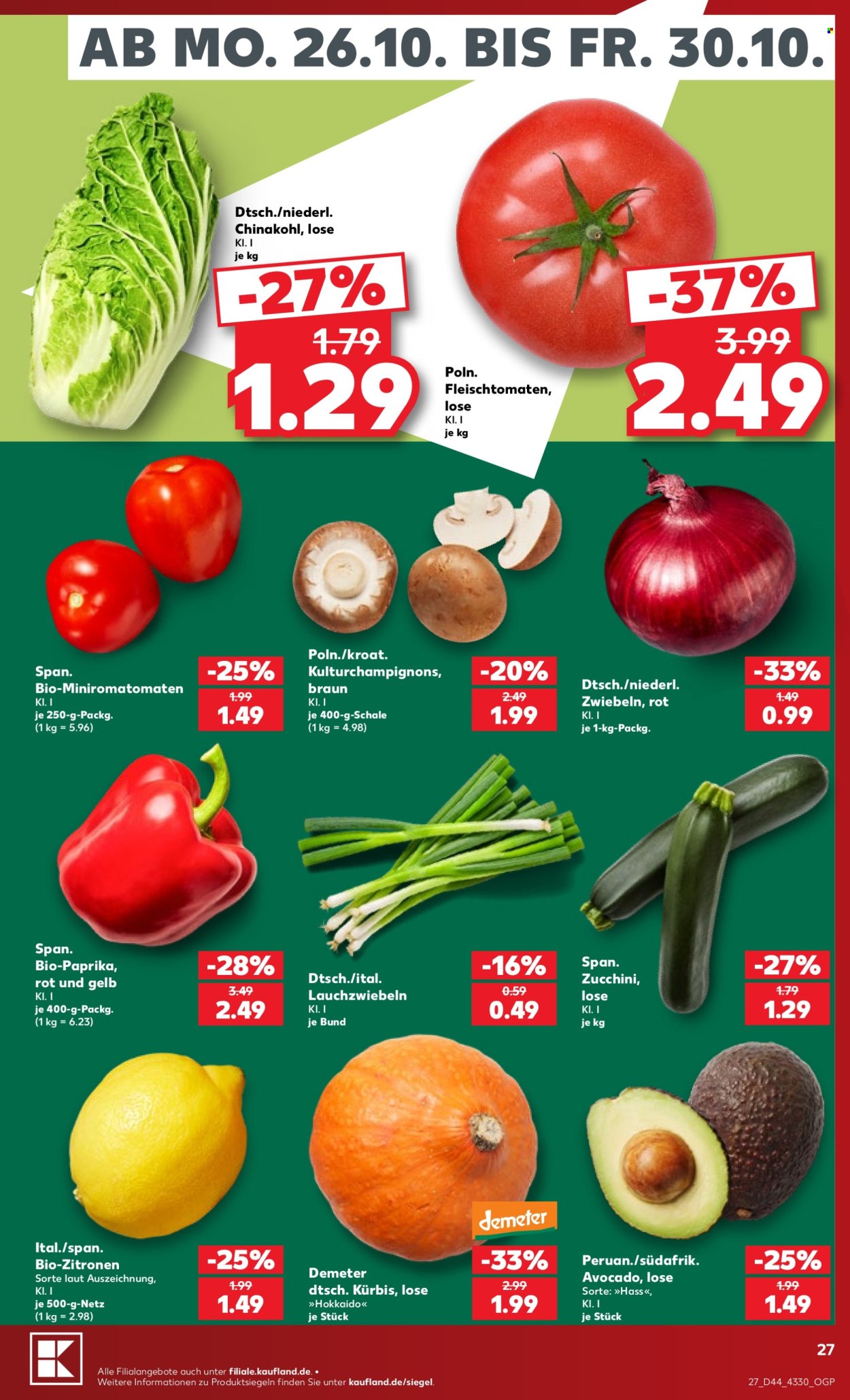 Kaufland Prospekte  - 26.10.2026 - 31.10.2026. Seite 27