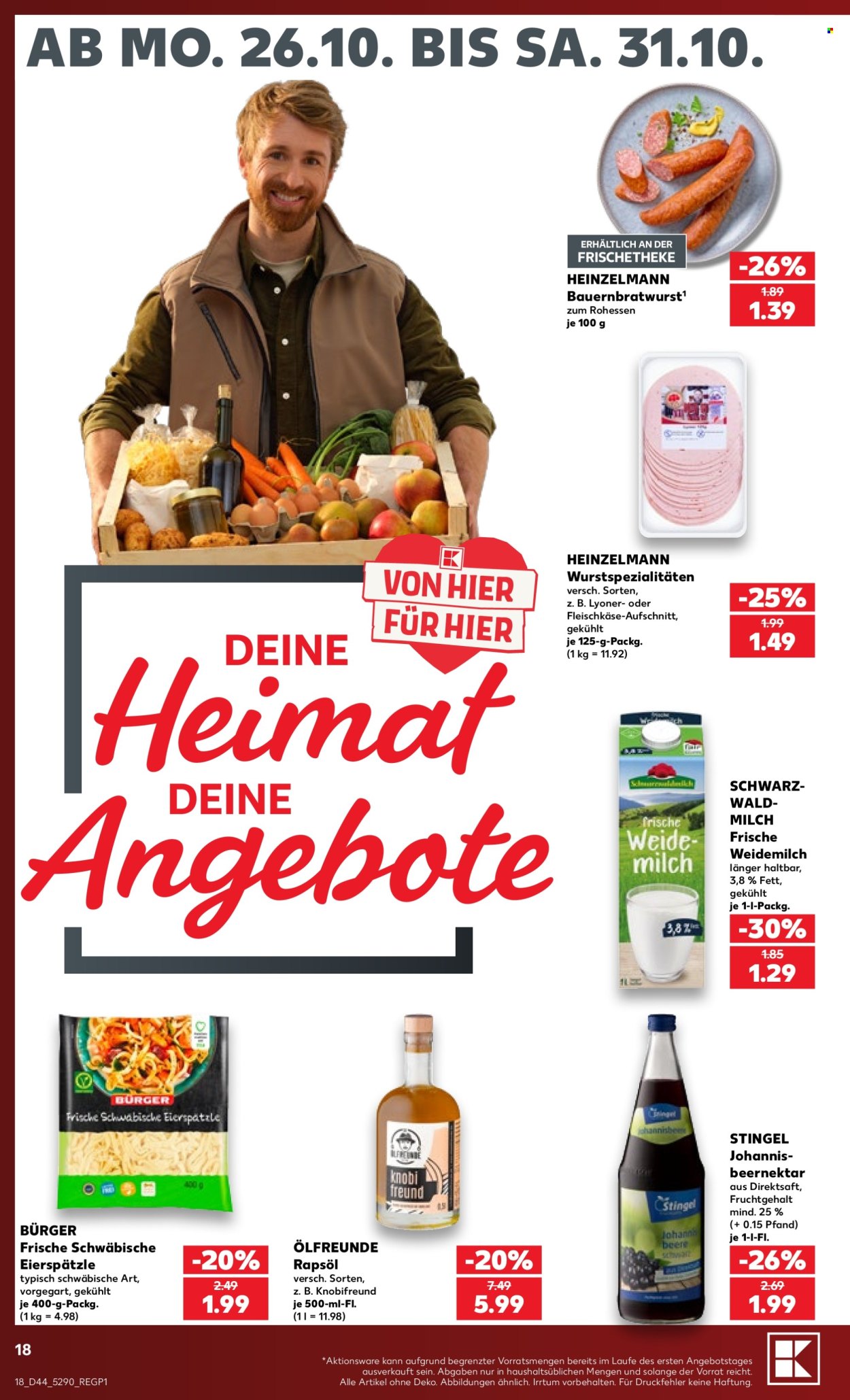 Kaufland Prospekte  - 26.10.2026 - 31.10.2026. Seite 18