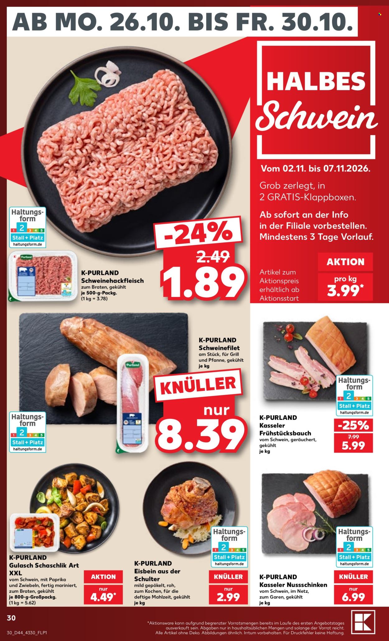 Kaufland Prospekte  - 26.10.2026 - 31.10.2026. Seite 30