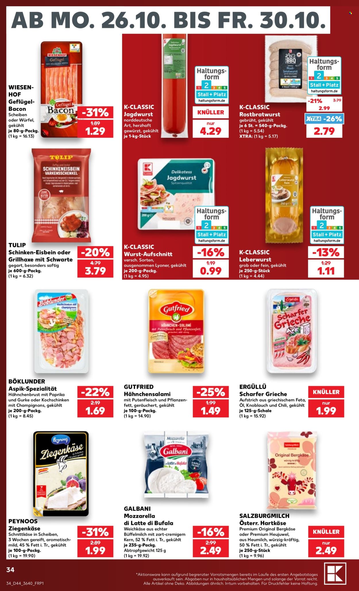Kaufland Prospekte  - 26.10.2026 - 31.10.2026. Seite 34