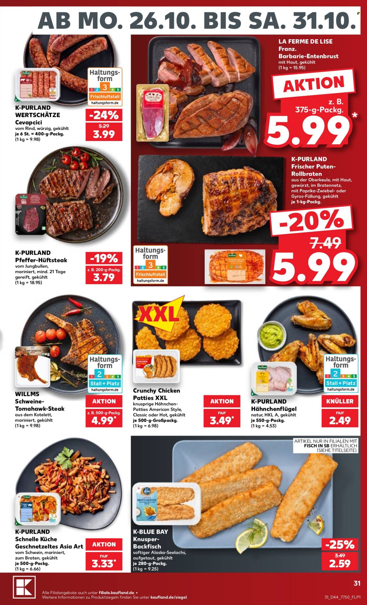 Kaufland Prospekte  - 26.10.2026 - 31.10.2026. Seite 31