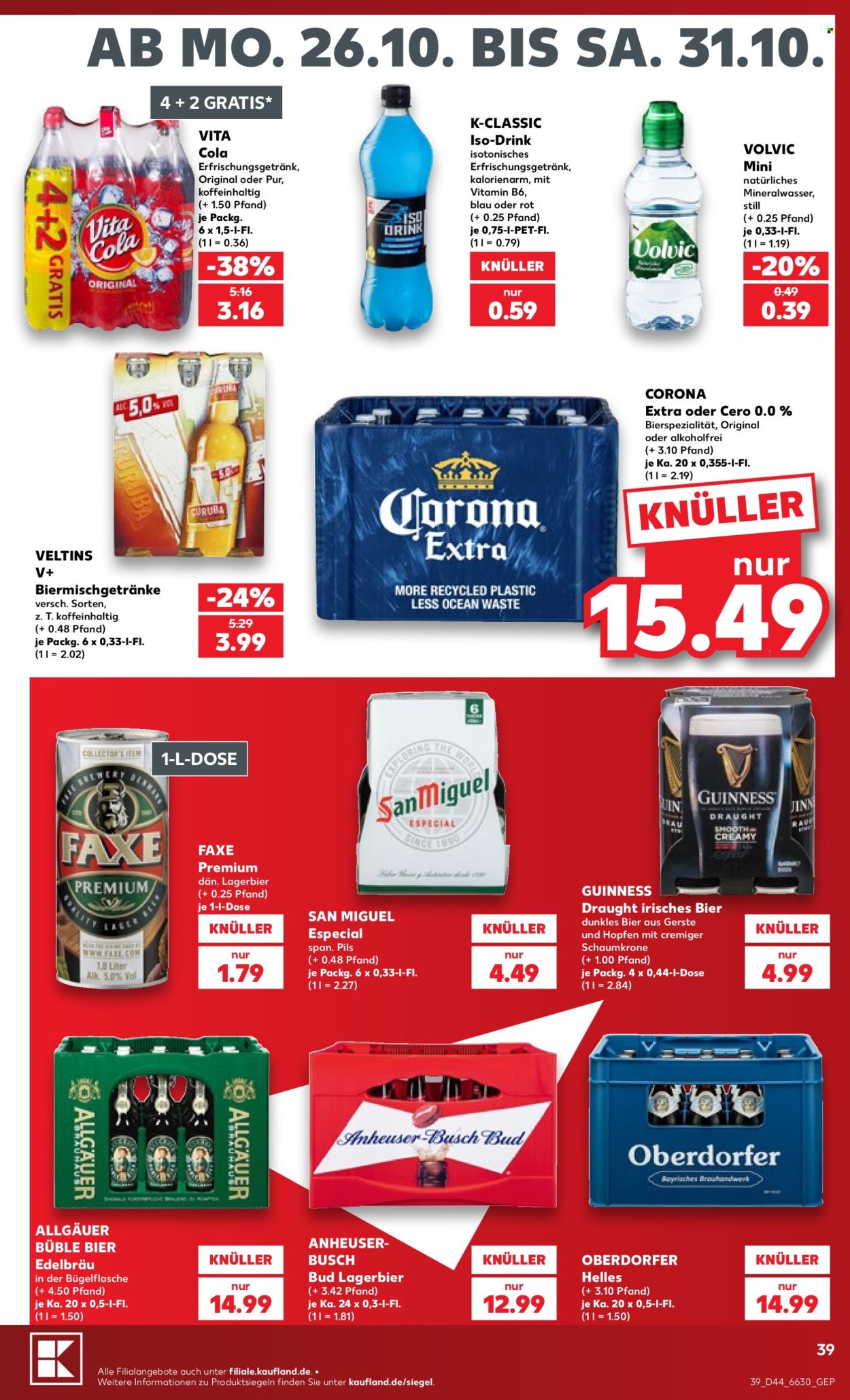 Kaufland Prospekte  - 26.10.2026 - 31.10.2026. Seite 39
