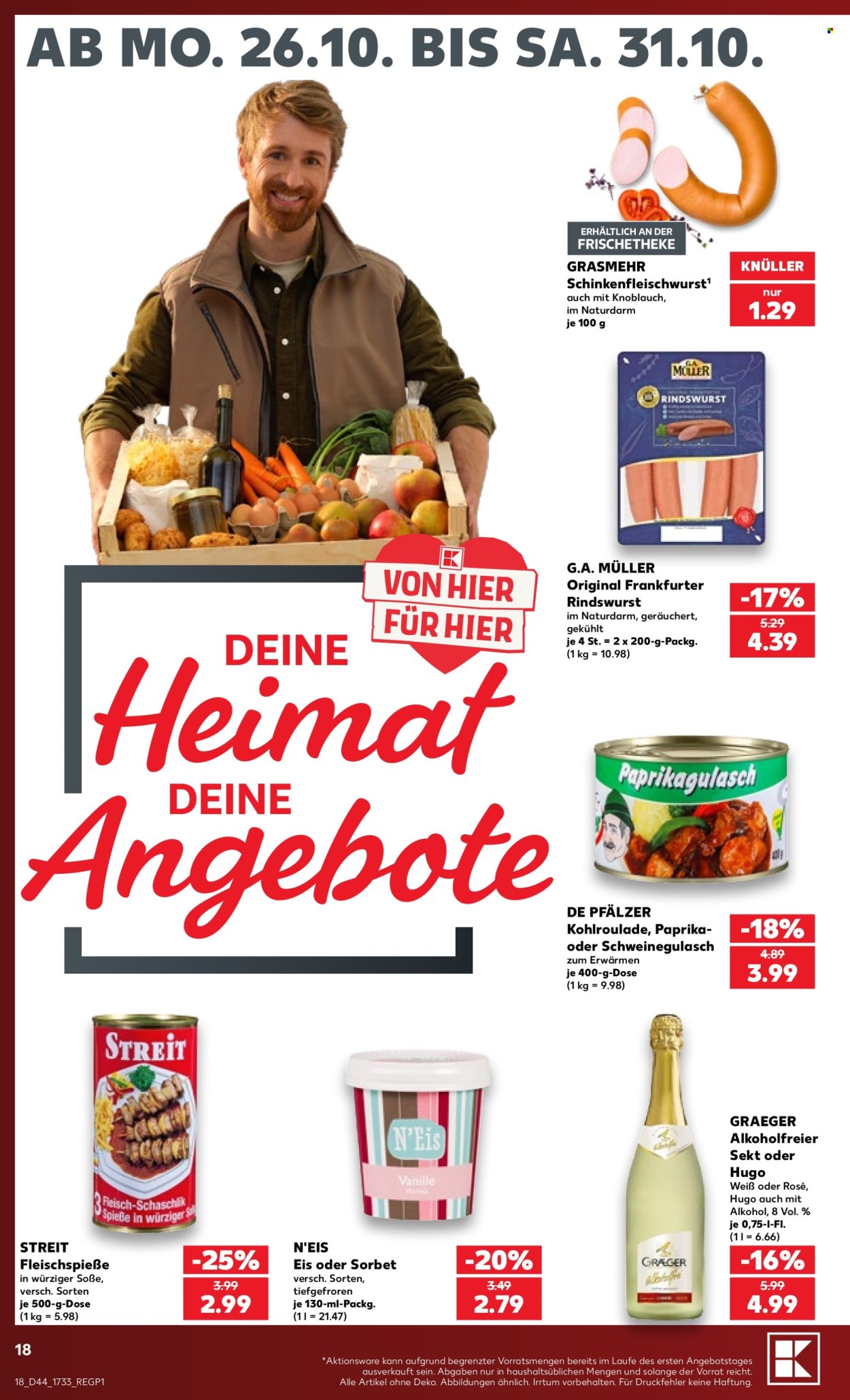 Kaufland Prospekte  - 26.10.2026 - 31.10.2026. Seite 18