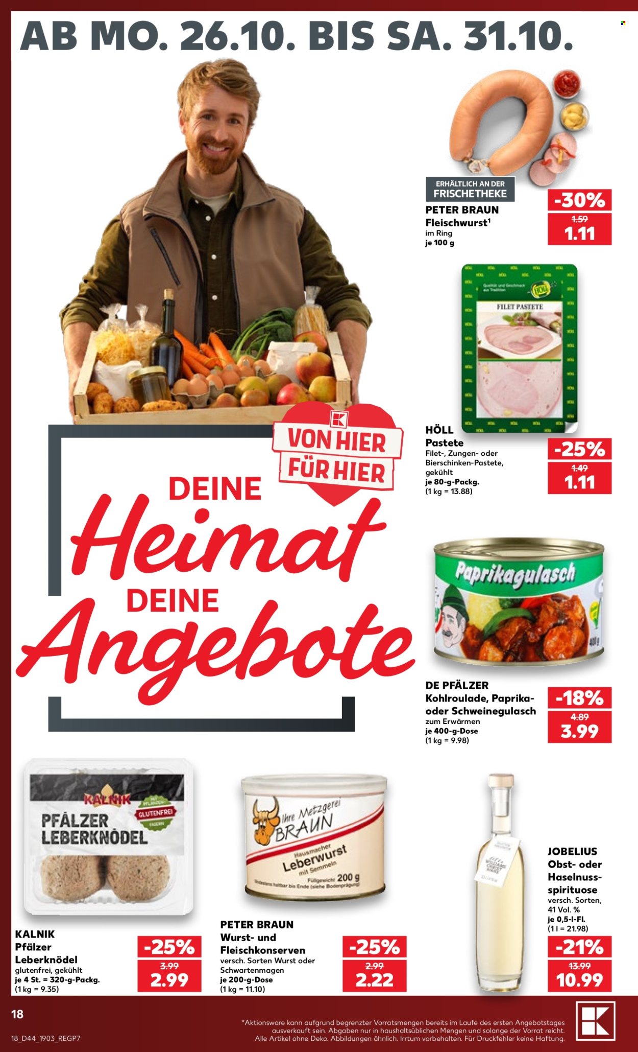 Kaufland Prospekte  - 26.10.2026 - 31.10.2026. Seite 18