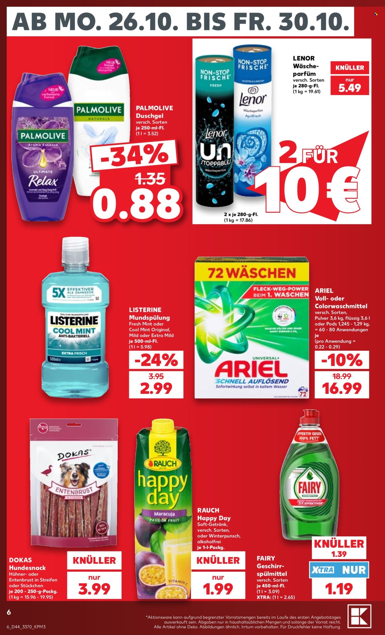 Kaufland Prospekte  - 26.10.2026 - 31.10.2026. Seite 6