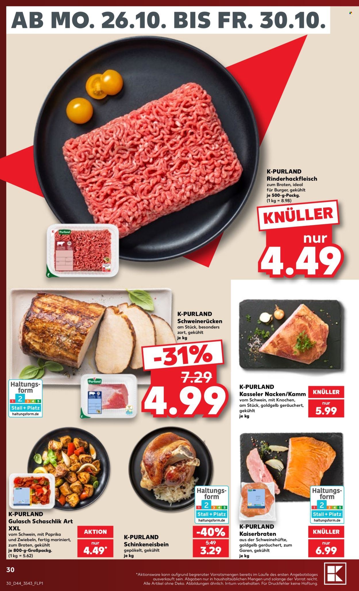 Kaufland Prospekte  - 26.10.2026 - 31.10.2026. Seite 30