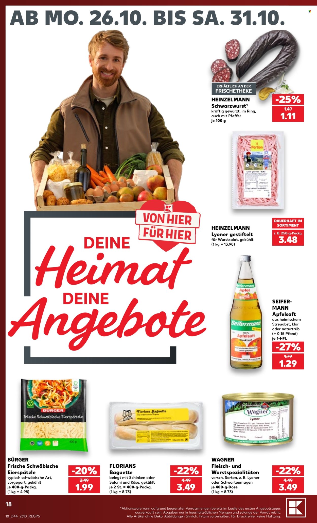 Kaufland Prospekte  - 26.10.2026 - 31.10.2026. Seite 18