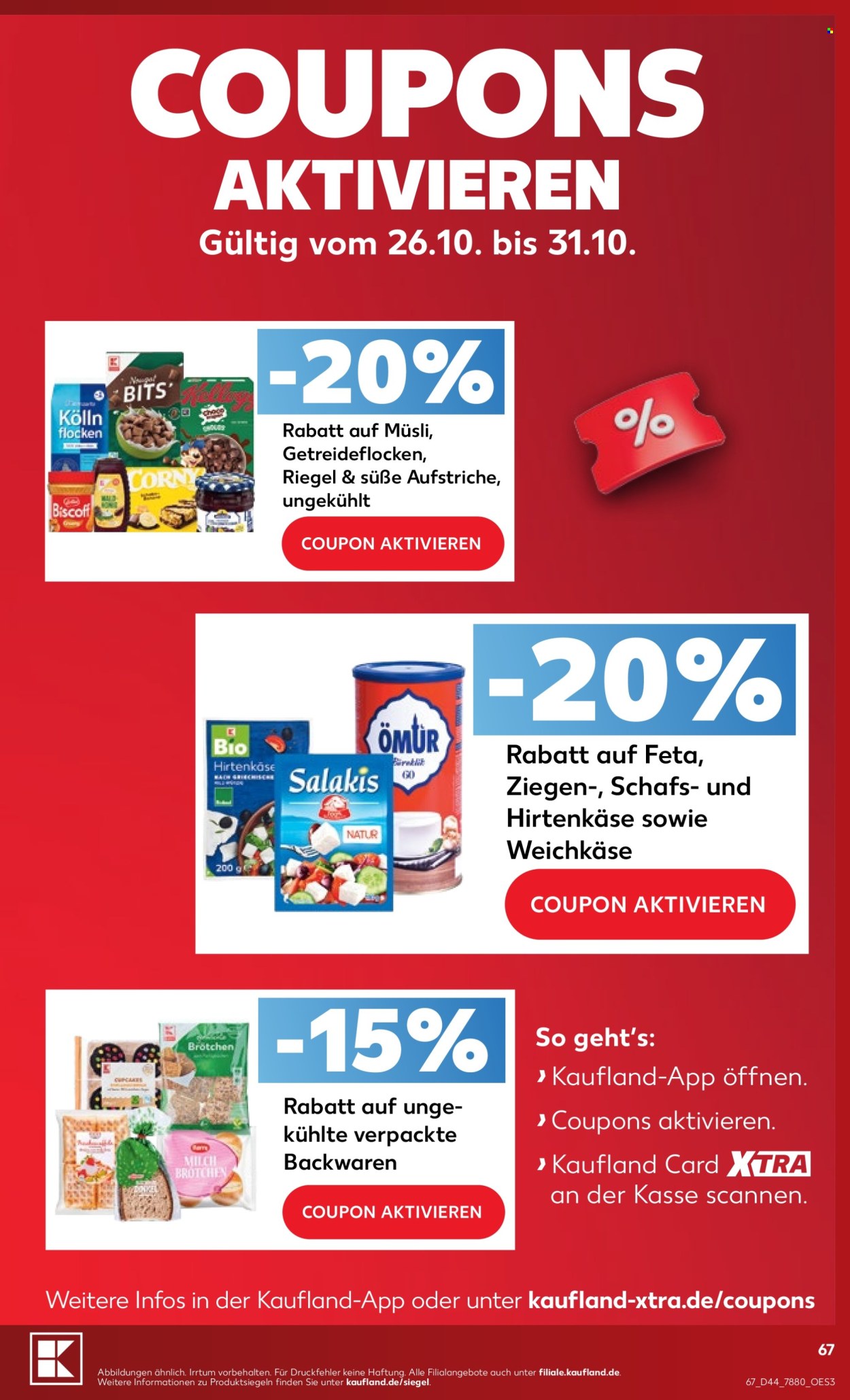 Kaufland Prospekte  - 26.10.2026 - 31.10.2026. Seite 67