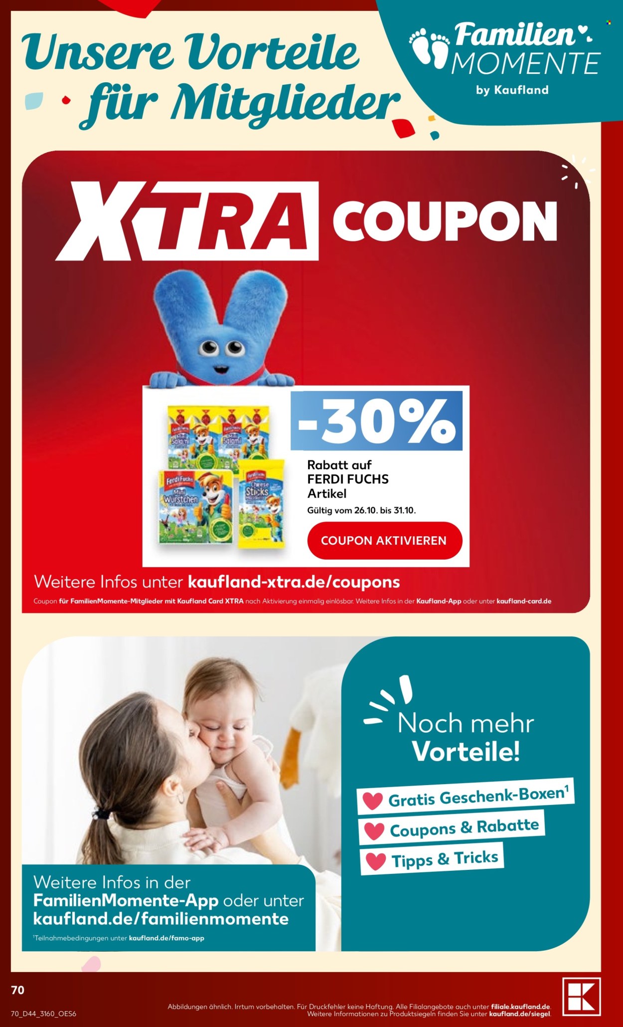 Kaufland Prospekte  - 26.10.2026 - 31.10.2026. Seite 70
