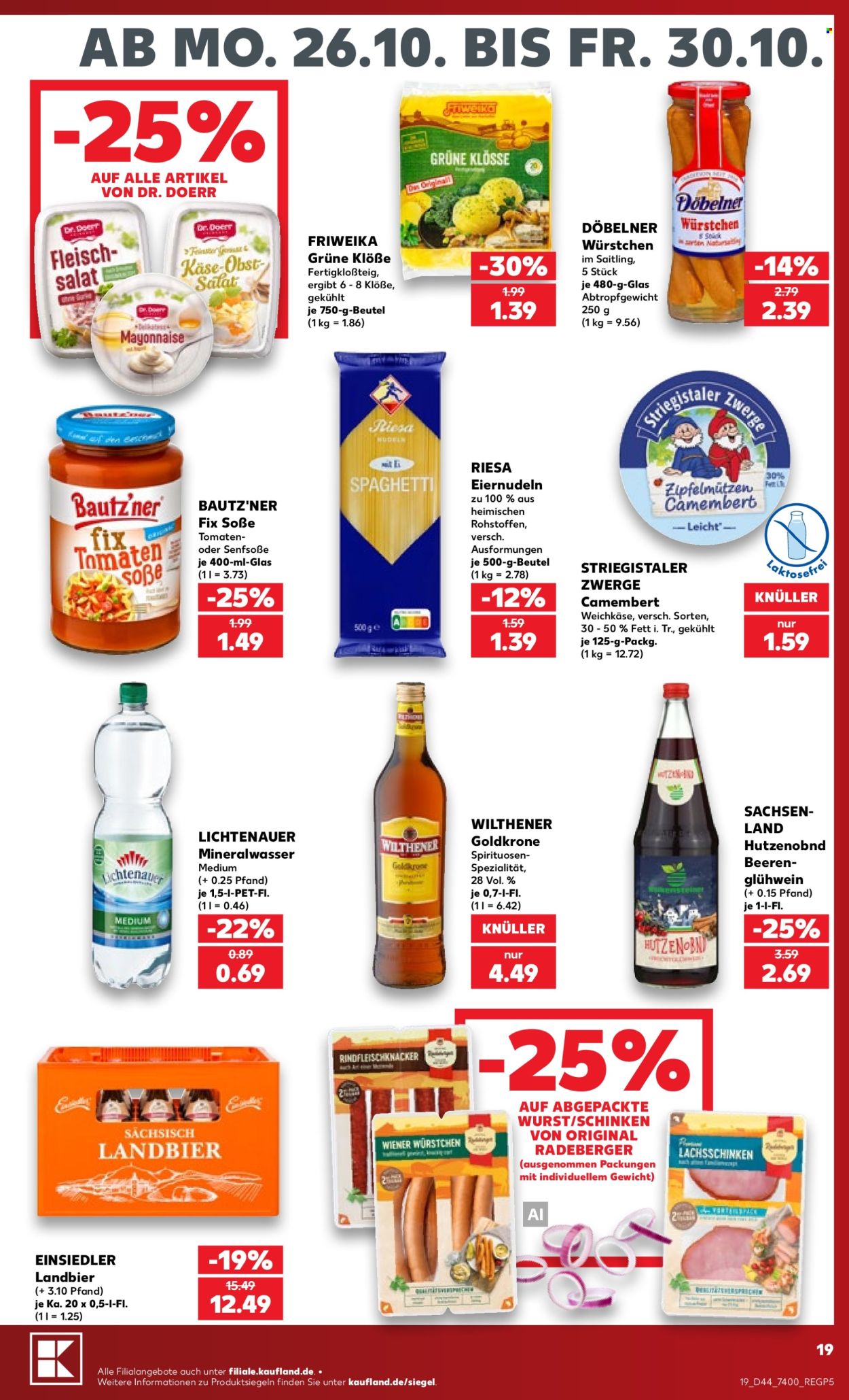 Kaufland Prospekte  - 26.10.2026 - 31.10.2026. Seite 19