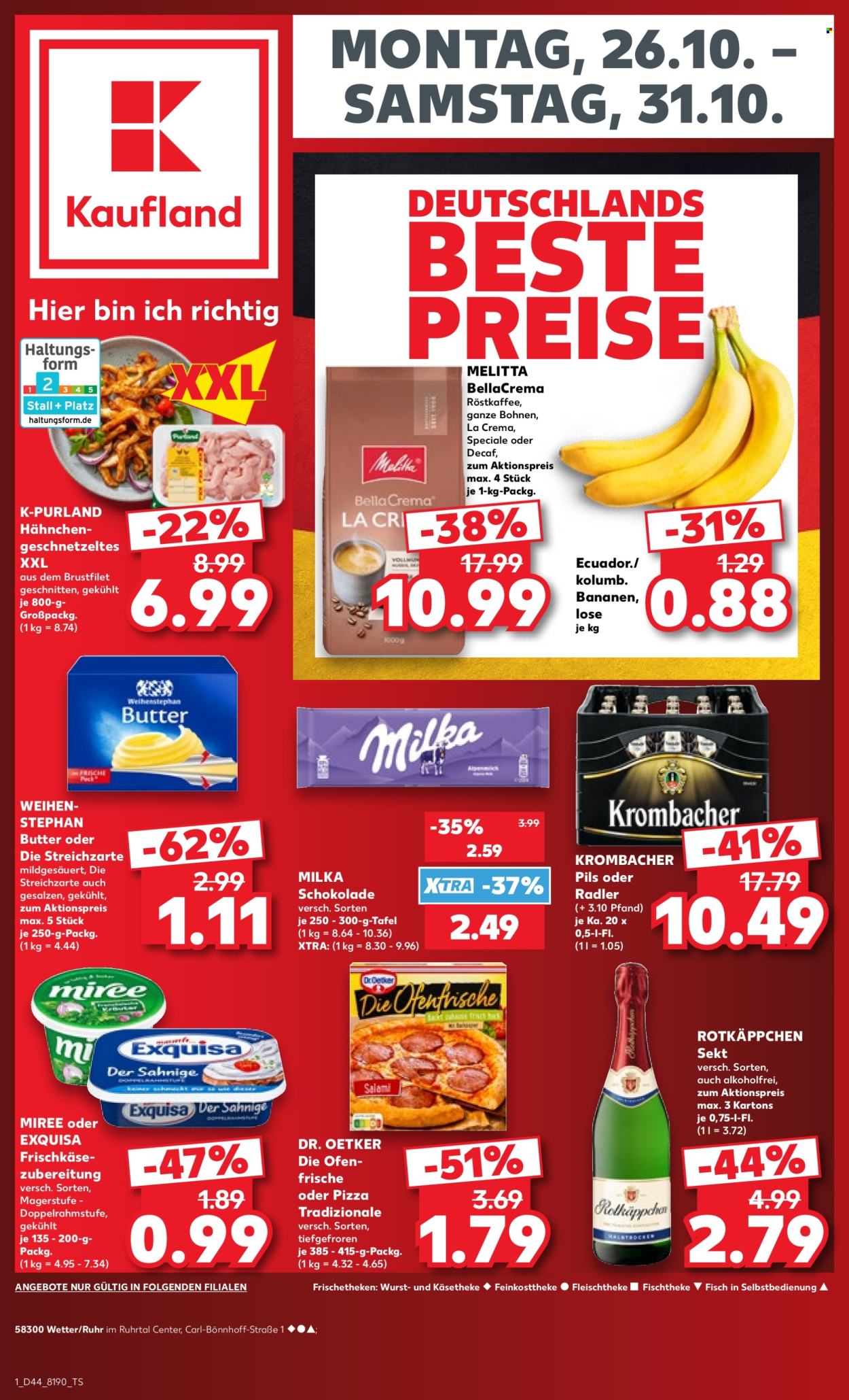 Kaufland Prospekte  - 26.10.2026 - 31.10.2026. Seite 1