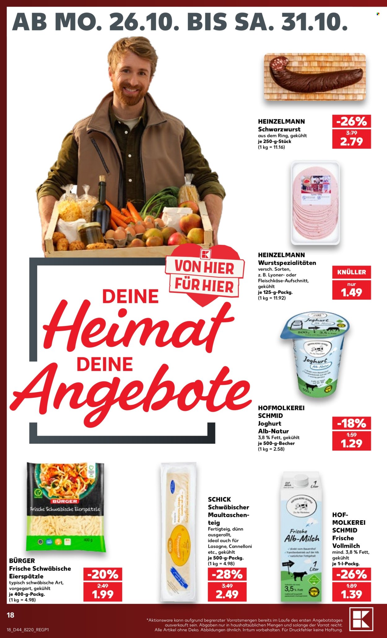 Kaufland Prospekte  - 26.10.2026 - 31.10.2026. Seite 18