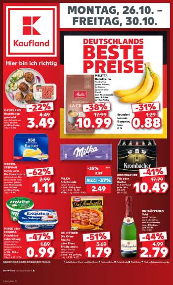 Prospekte Kaufland - 26.10.2026 - 31.10.2026.