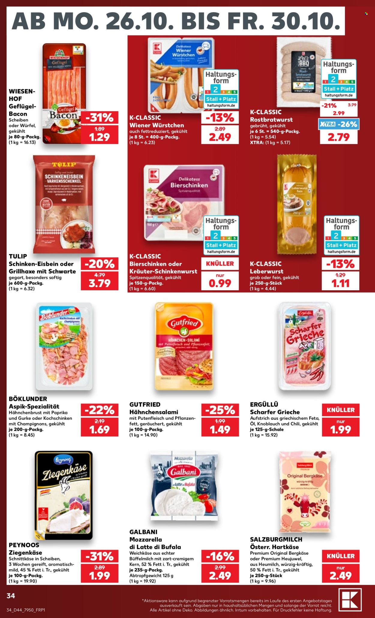 Kaufland Prospekte  - 26.10.2026 - 31.10.2026. Seite 34