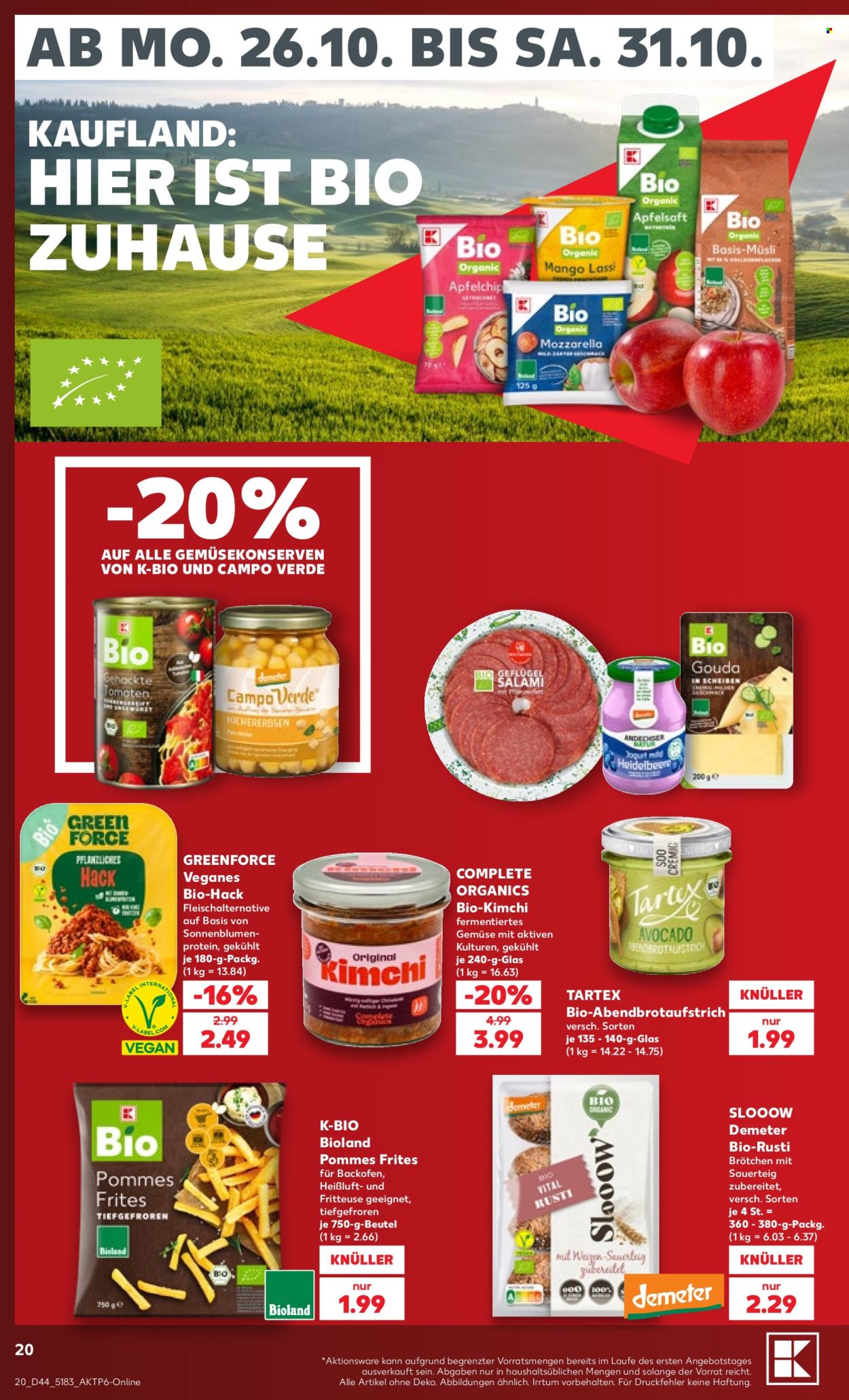 Kaufland Prospekte  - 26.10.2026 - 31.10.2026. Seite 20