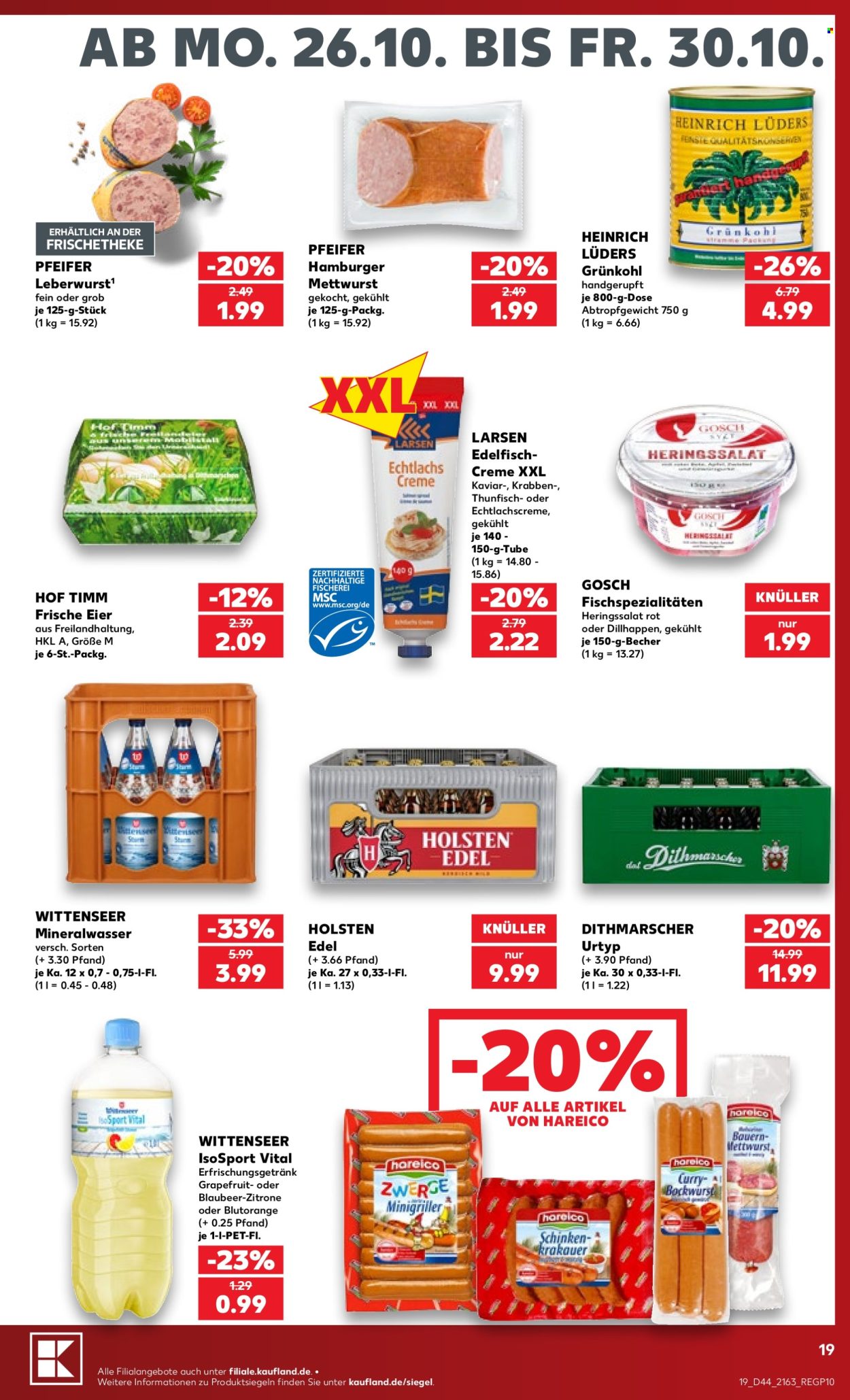 Kaufland Prospekte  - 26.10.2026 - 31.10.2026. Seite 19