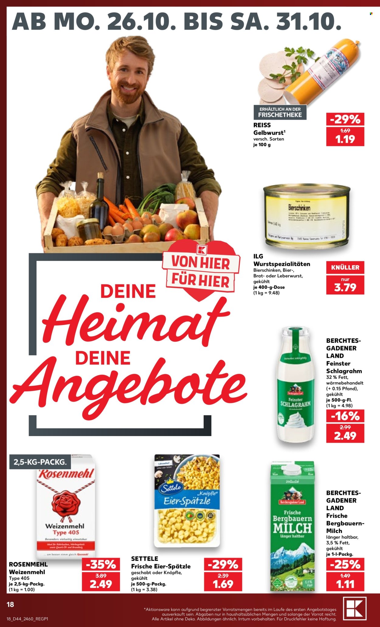 Kaufland Prospekte  - 26.10.2026 - 31.10.2026. Seite 18