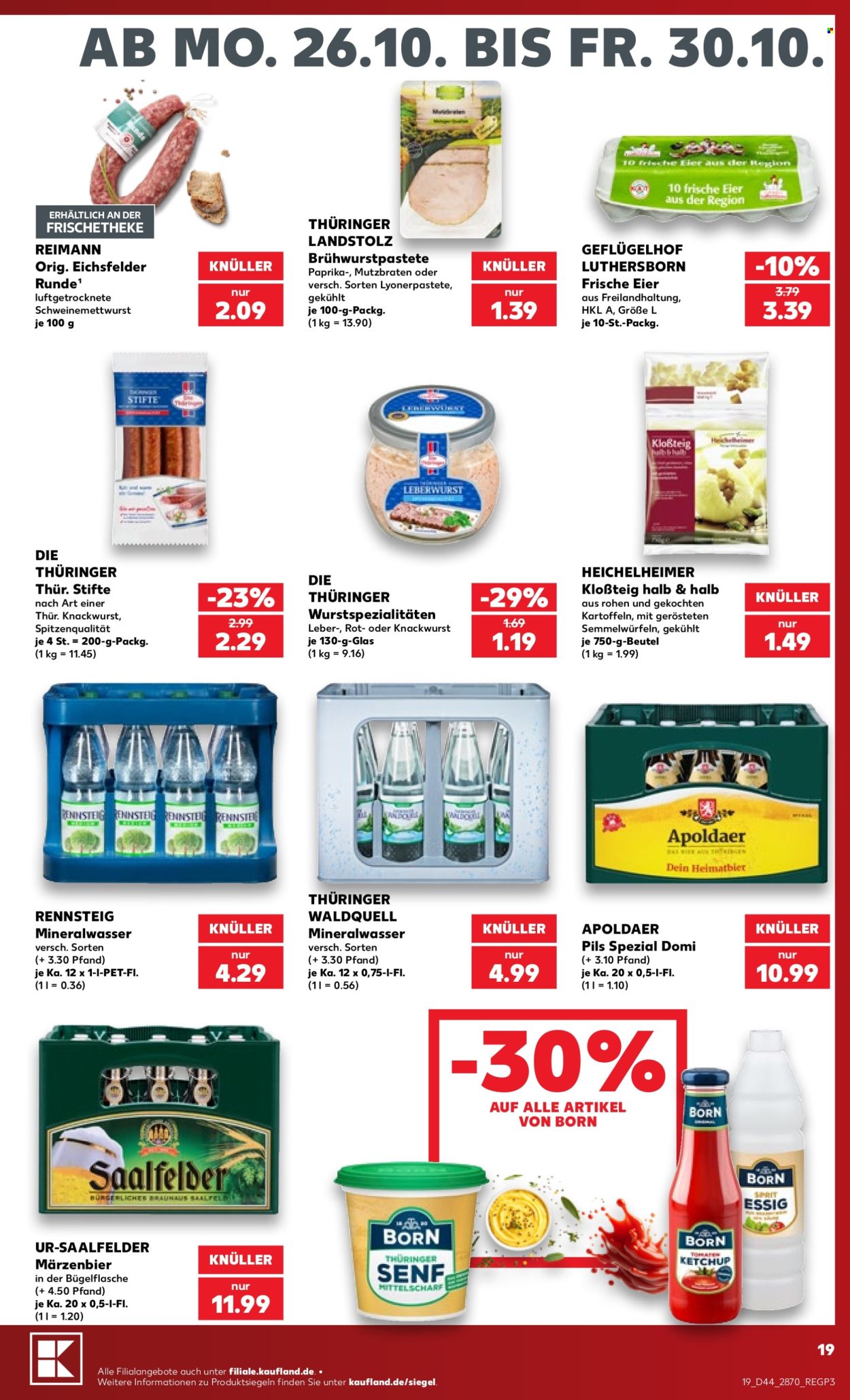 Kaufland Prospekte  - 26.10.2026 - 31.10.2026. Seite 19