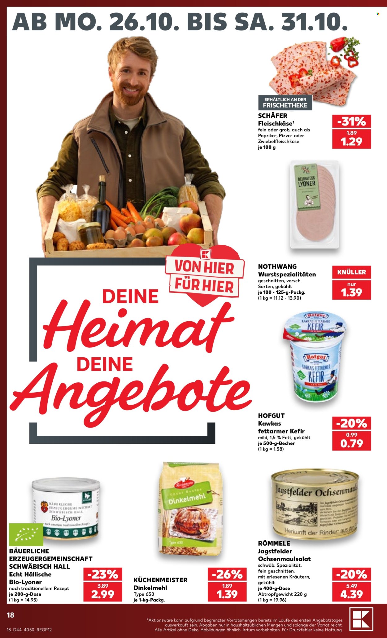 Kaufland Prospekte  - 26.10.2026 - 31.10.2026. Seite 18
