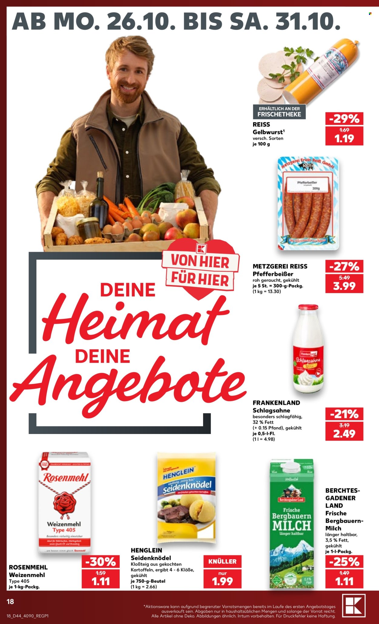 Kaufland Prospekte  - 26.10.2026 - 31.10.2026. Seite 18