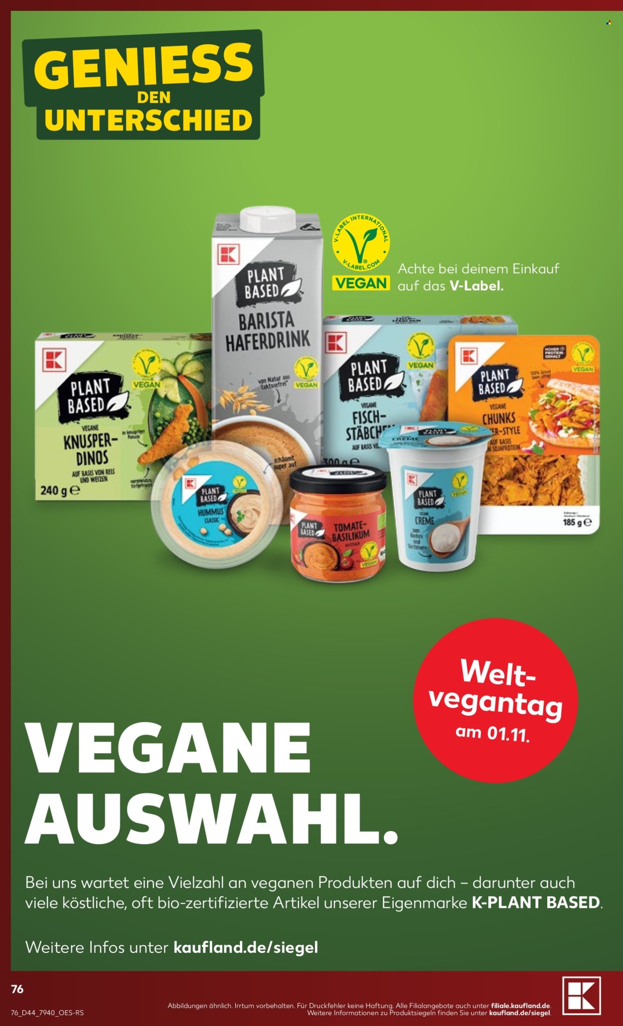 Kaufland Prospekte  - 26.10.2026 - 31.10.2026. Seite 76