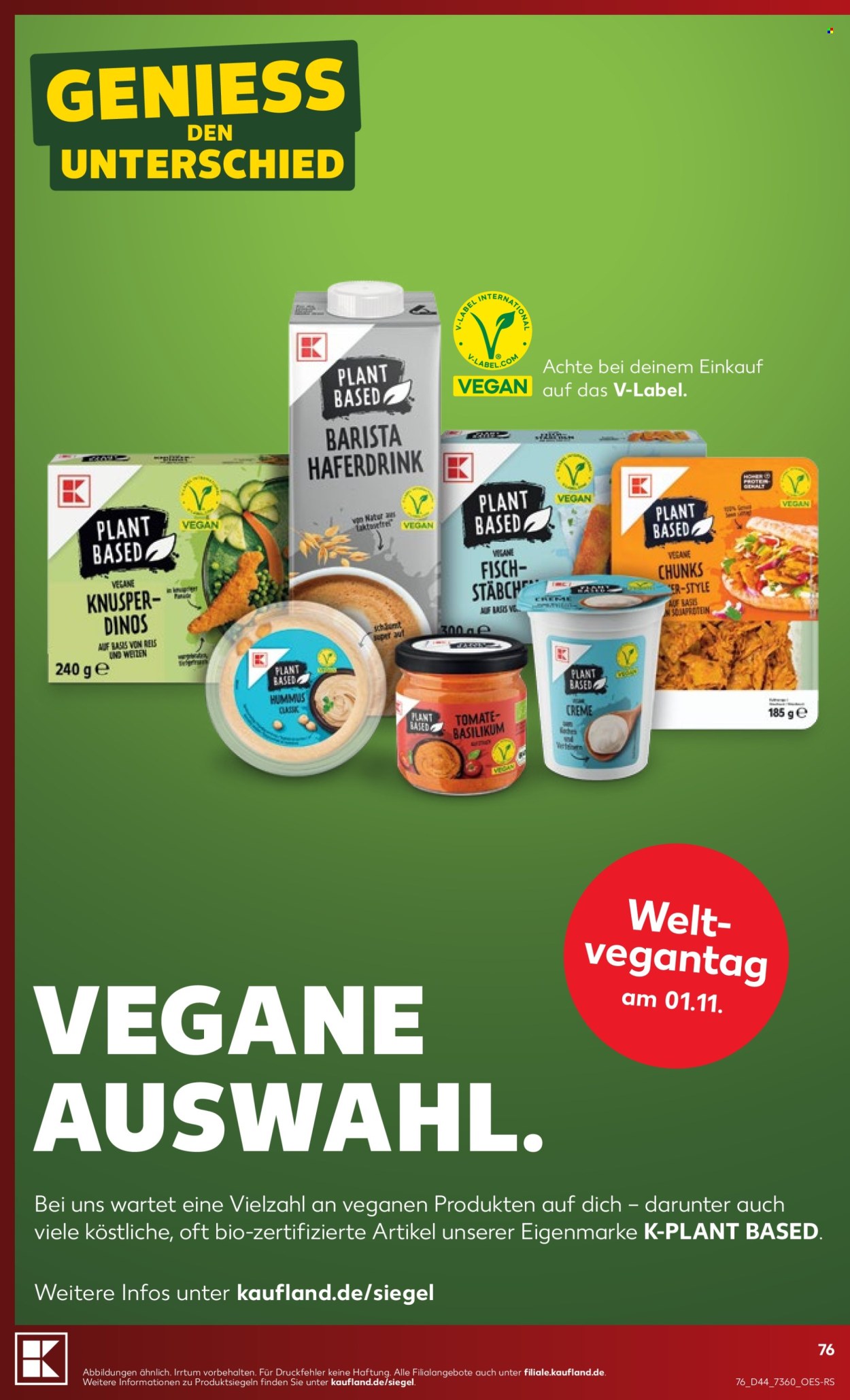 Kaufland Prospekte  - 26.10.2026 - 31.10.2026. Seite 76
