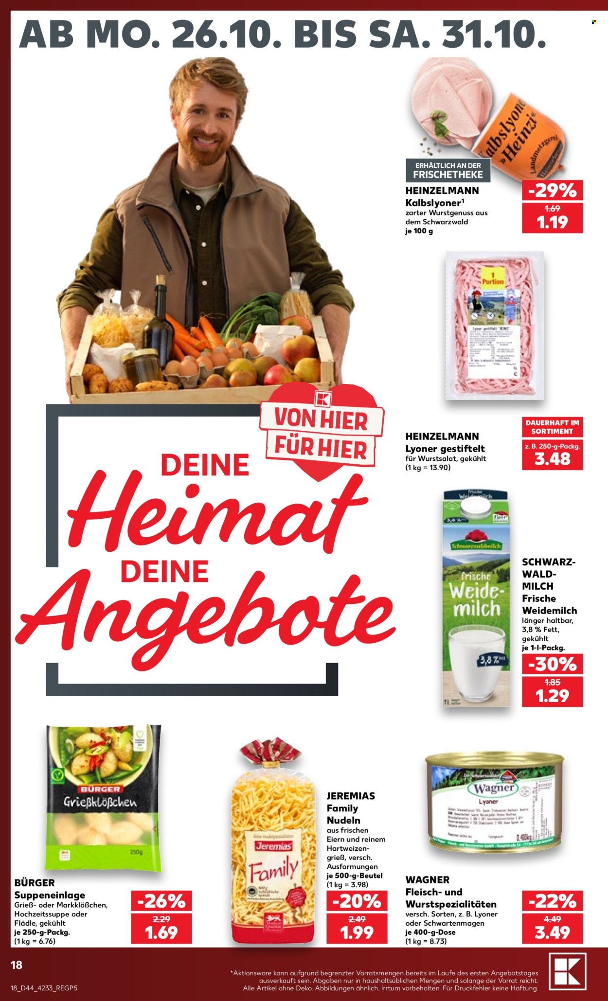 Kaufland Prospekte  - 26.10.2026 - 31.10.2026. Seite 18