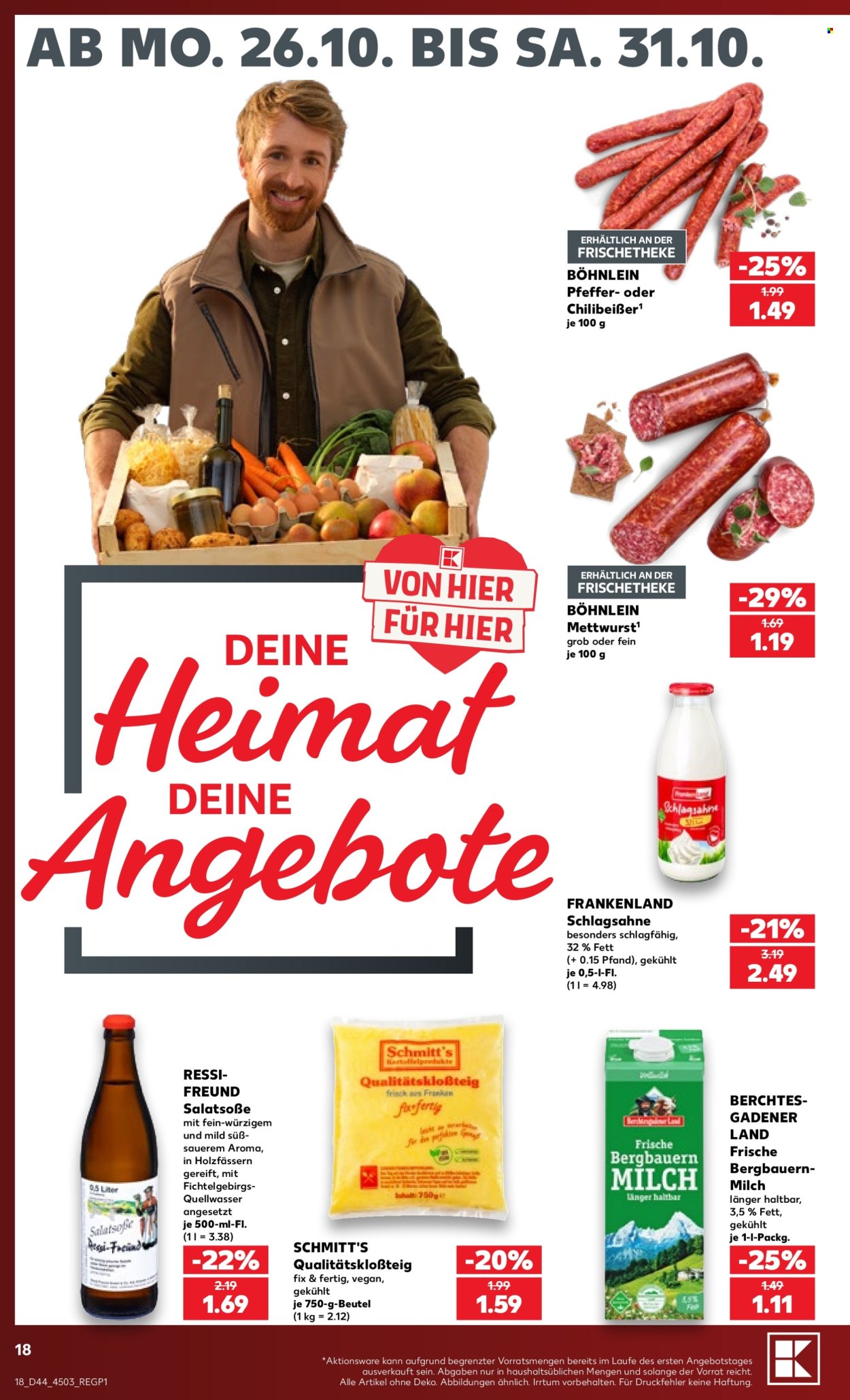 Kaufland Prospekte  - 26.10.2026 - 31.10.2026. Seite 18