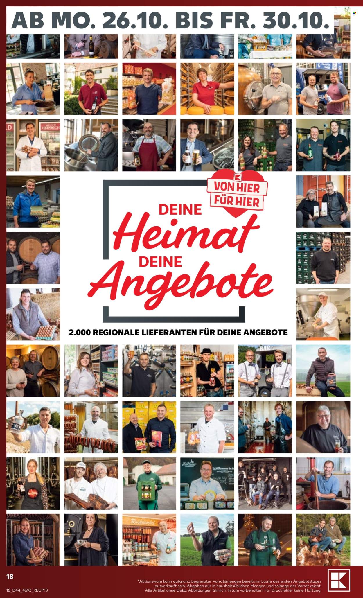 Kaufland Prospekte  - 26.10.2026 - 31.10.2026. Seite 18