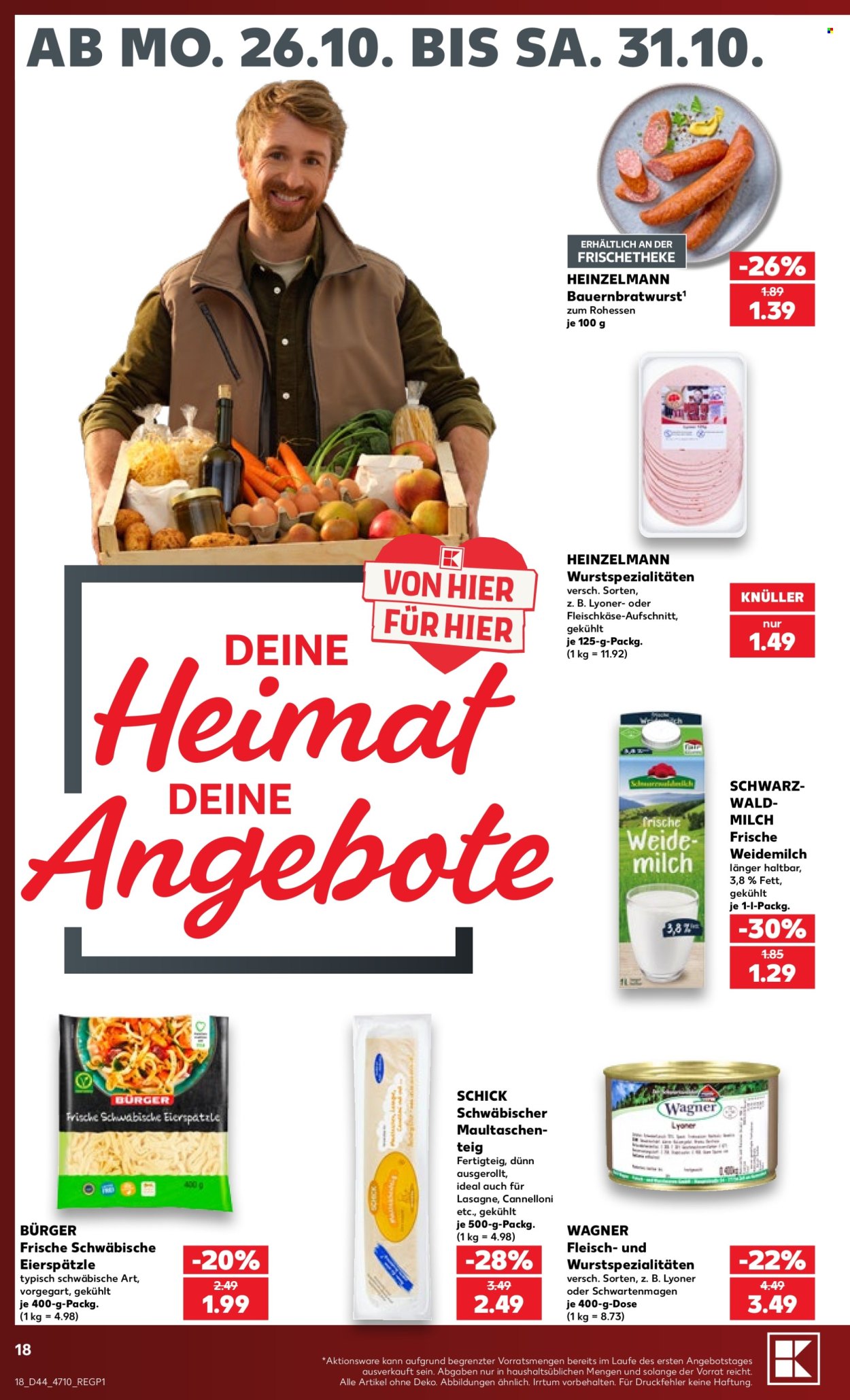 Kaufland Prospekte  - 26.10.2026 - 31.10.2026. Seite 18
