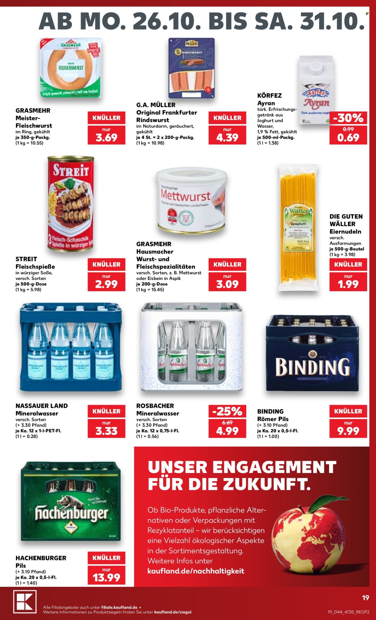 Kaufland Prospekte  - 26.10.2026 - 31.10.2026. Seite 19