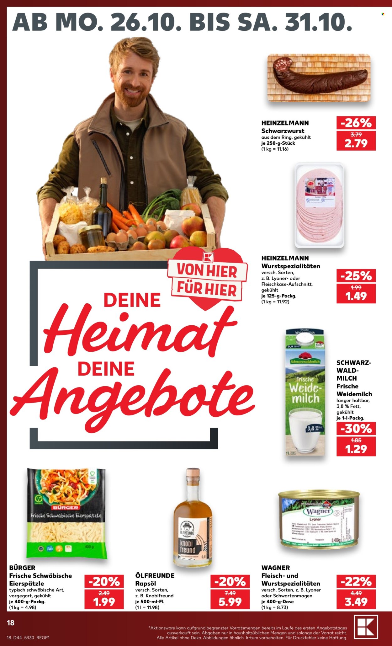 Kaufland Prospekte  - 26.10.2026 - 31.10.2026. Seite 18
