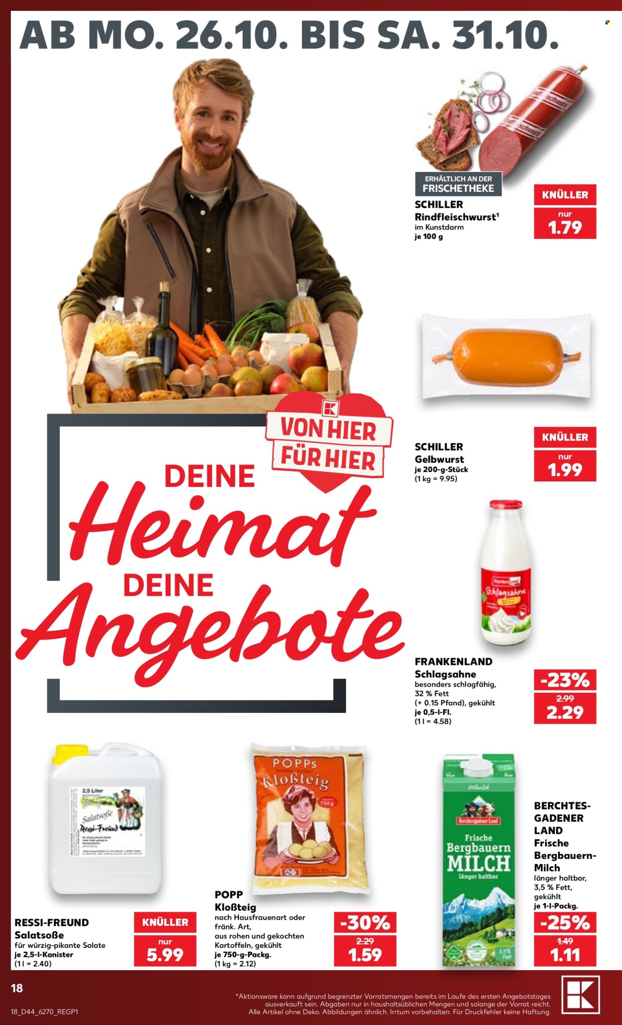 Kaufland Prospekte  - 26.10.2026 - 31.10.2026. Seite 18