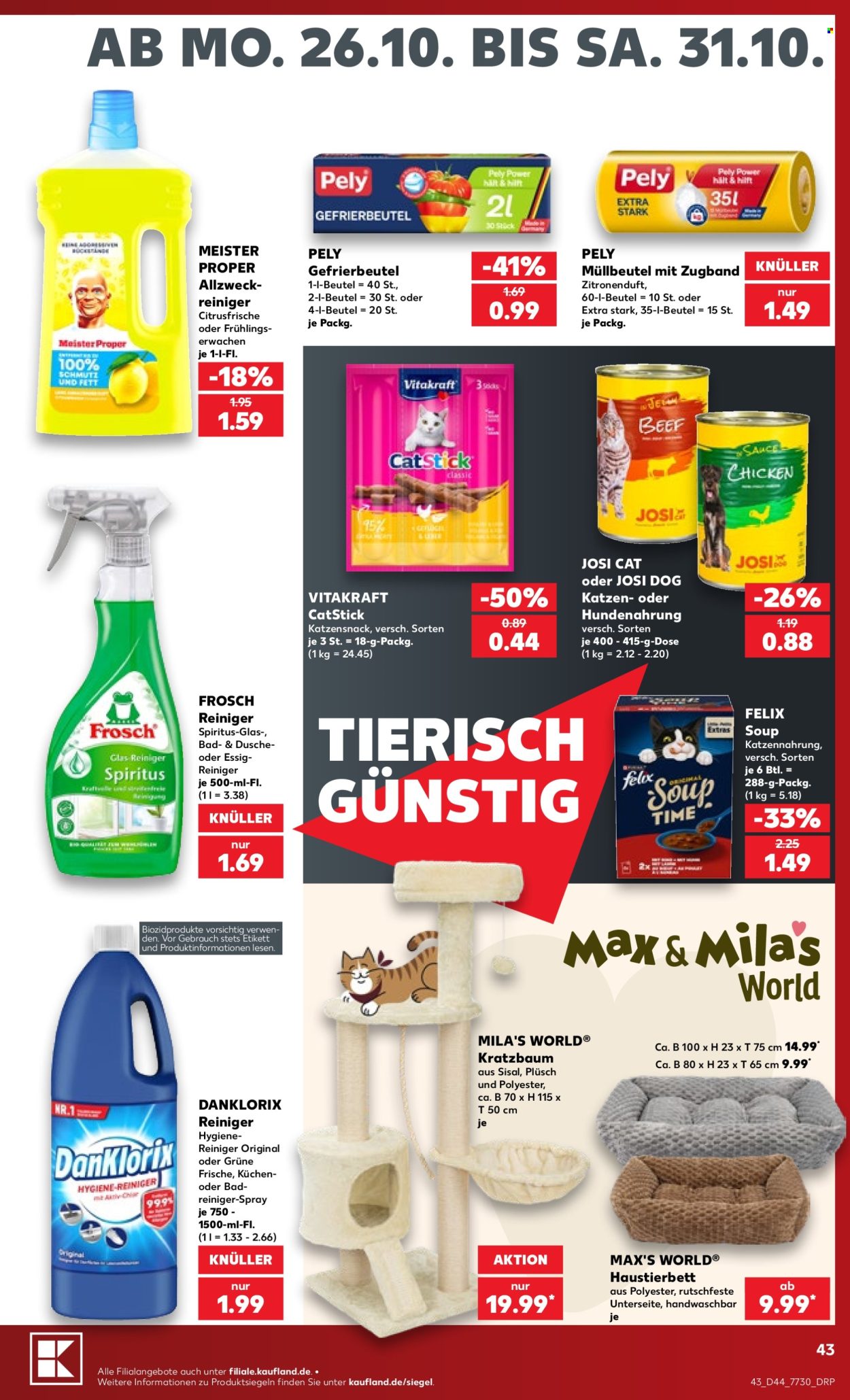 Kaufland Prospekte  - 26.10.2026 - 31.10.2026. Seite 43