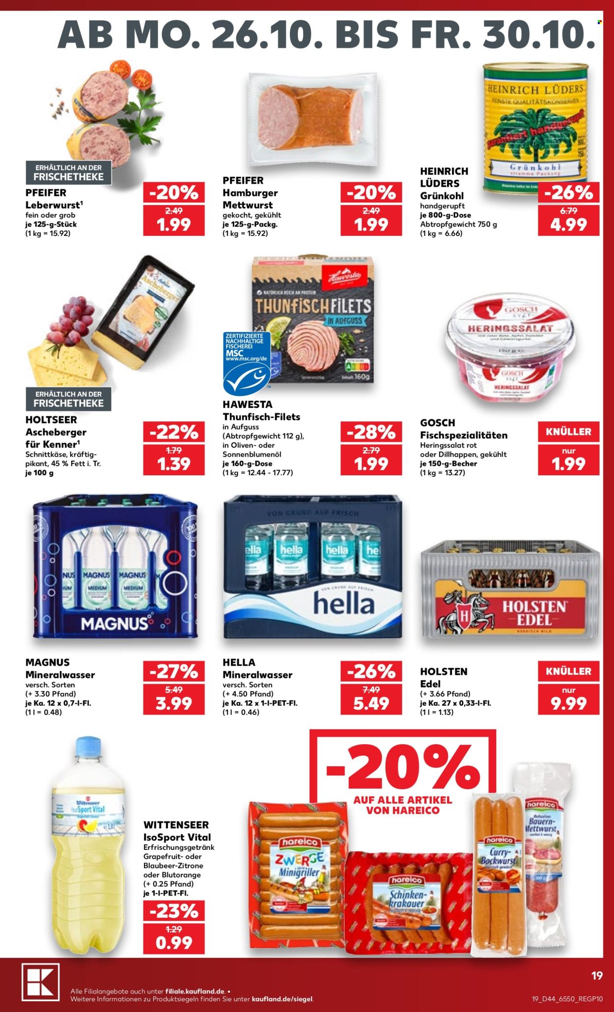Kaufland Prospekte  - 26.10.2026 - 31.10.2026. Seite 19