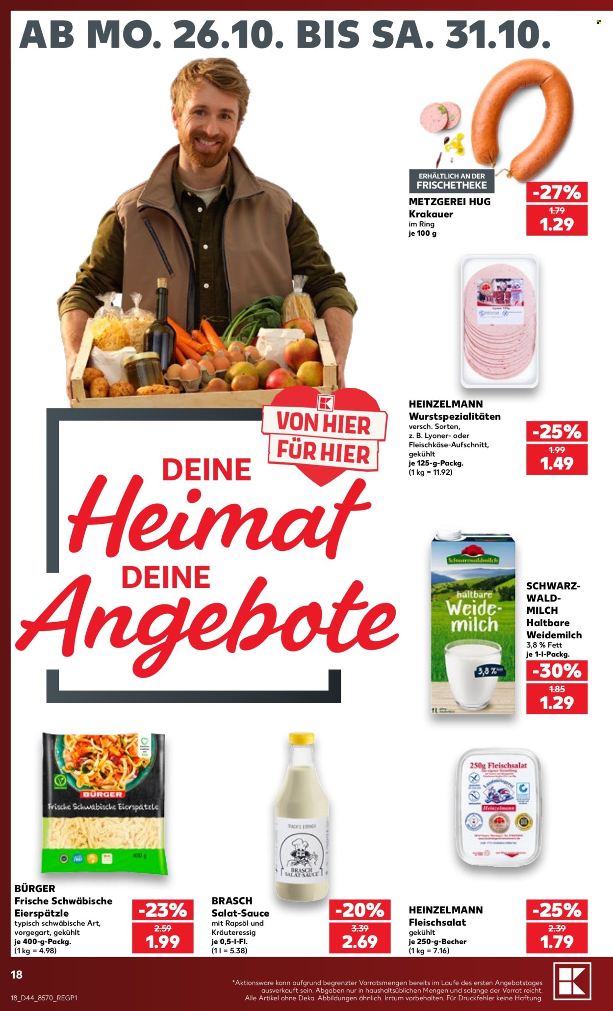 Kaufland Prospekte  - 26.10.2026 - 31.10.2026. Seite 18