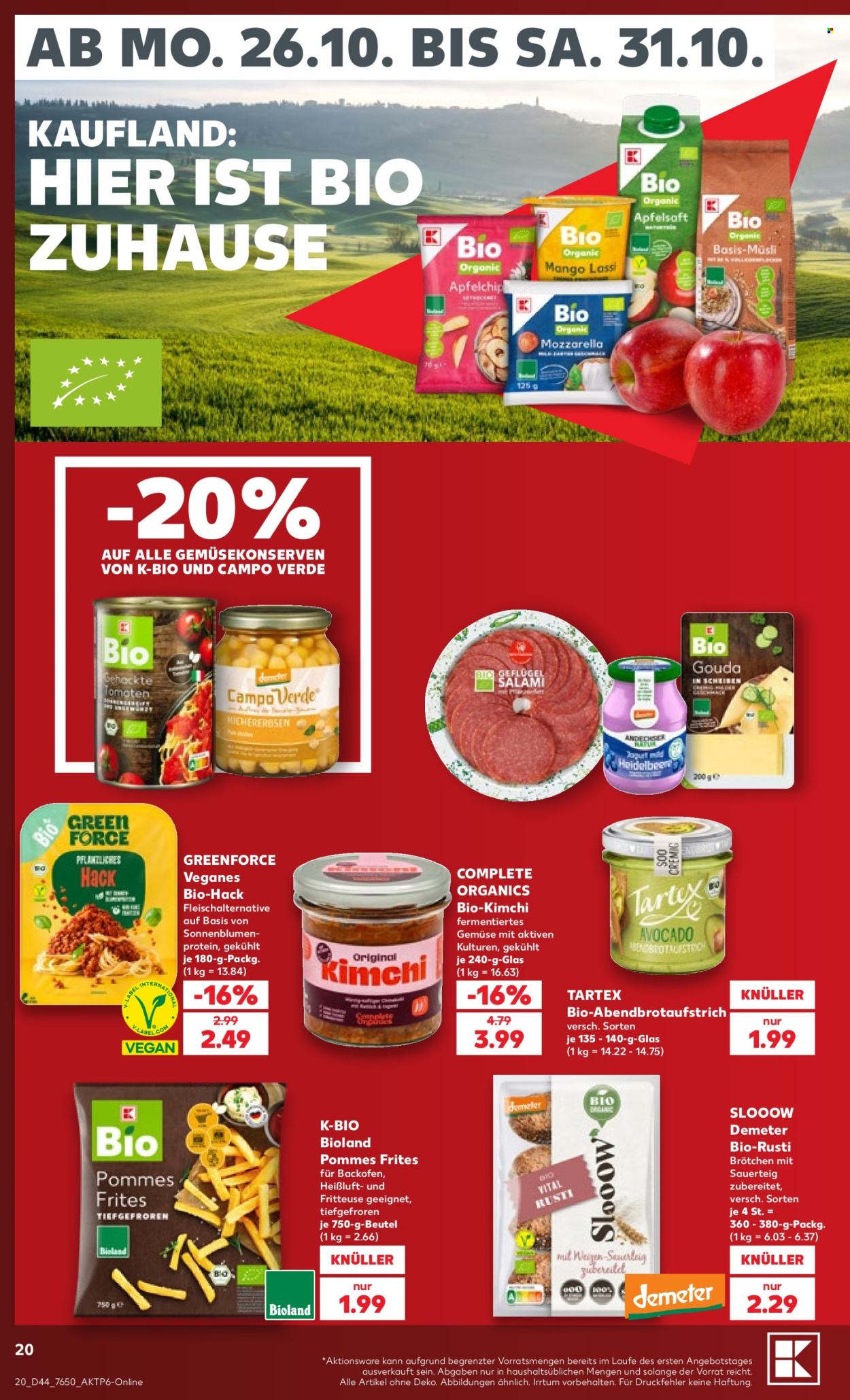 Kaufland Prospekte  - 26.10.2026 - 31.10.2026. Seite 20