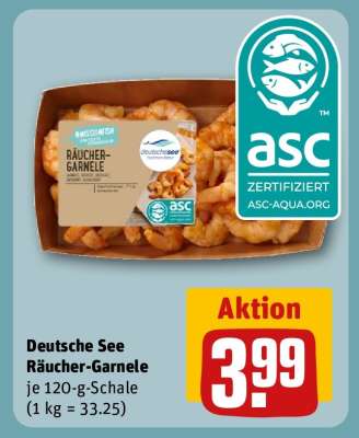 Deutsche See Räucher-Garnele