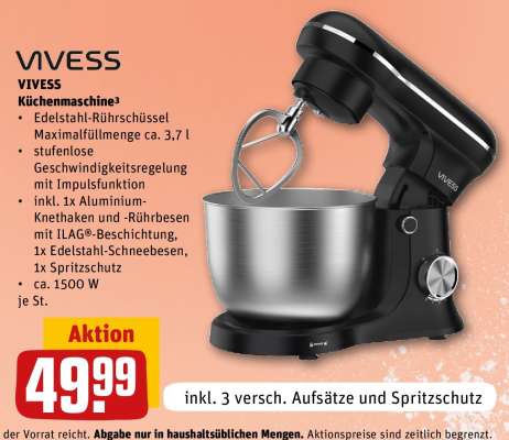 VIVESS Küchenmaschine