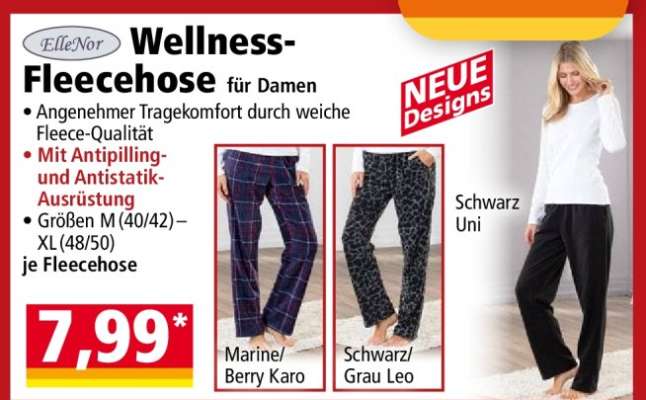 Wellness- Fleecehose