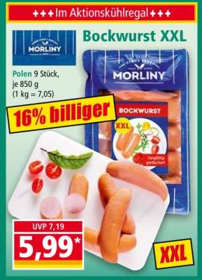 Bockwurst XXL