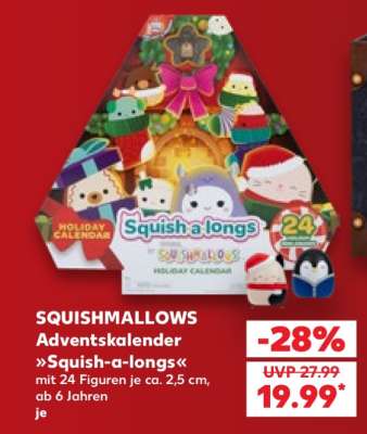 SQUISHMALLOWS Adventskalender »Squish-a-longs«