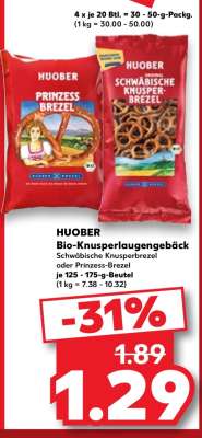 HUOBER Bio-Knusperlaugengebäck