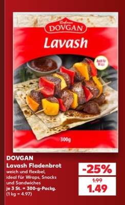 DOVGAN Lavash Fladenbrot
