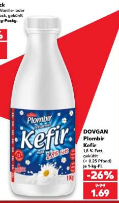 DOVGAN Plombir Kefir