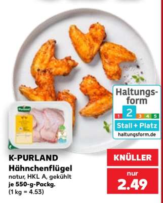 K-PURLAND Hähnchenflügel