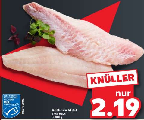 Rotbarschfilet